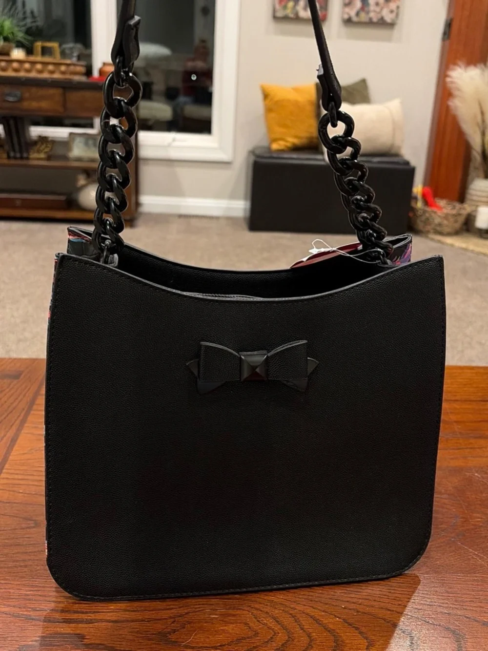Limited Edition Betsey Johnson Satchel - Black - New With Tags